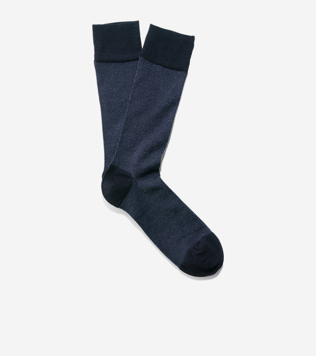 Men's Pique Textured Crew Socks