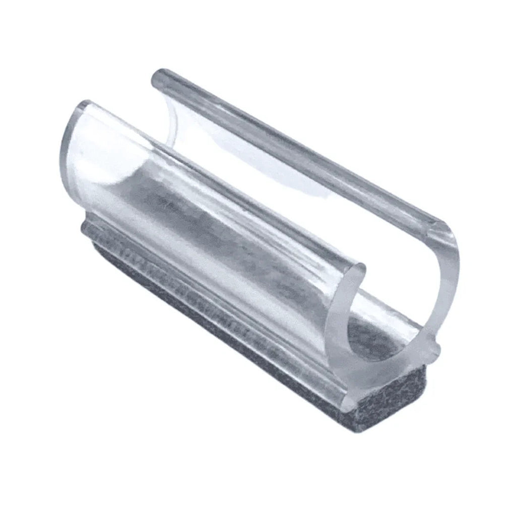 Clear Felt Clip on Sled Chair Glides - Sleigh Chair Glides
